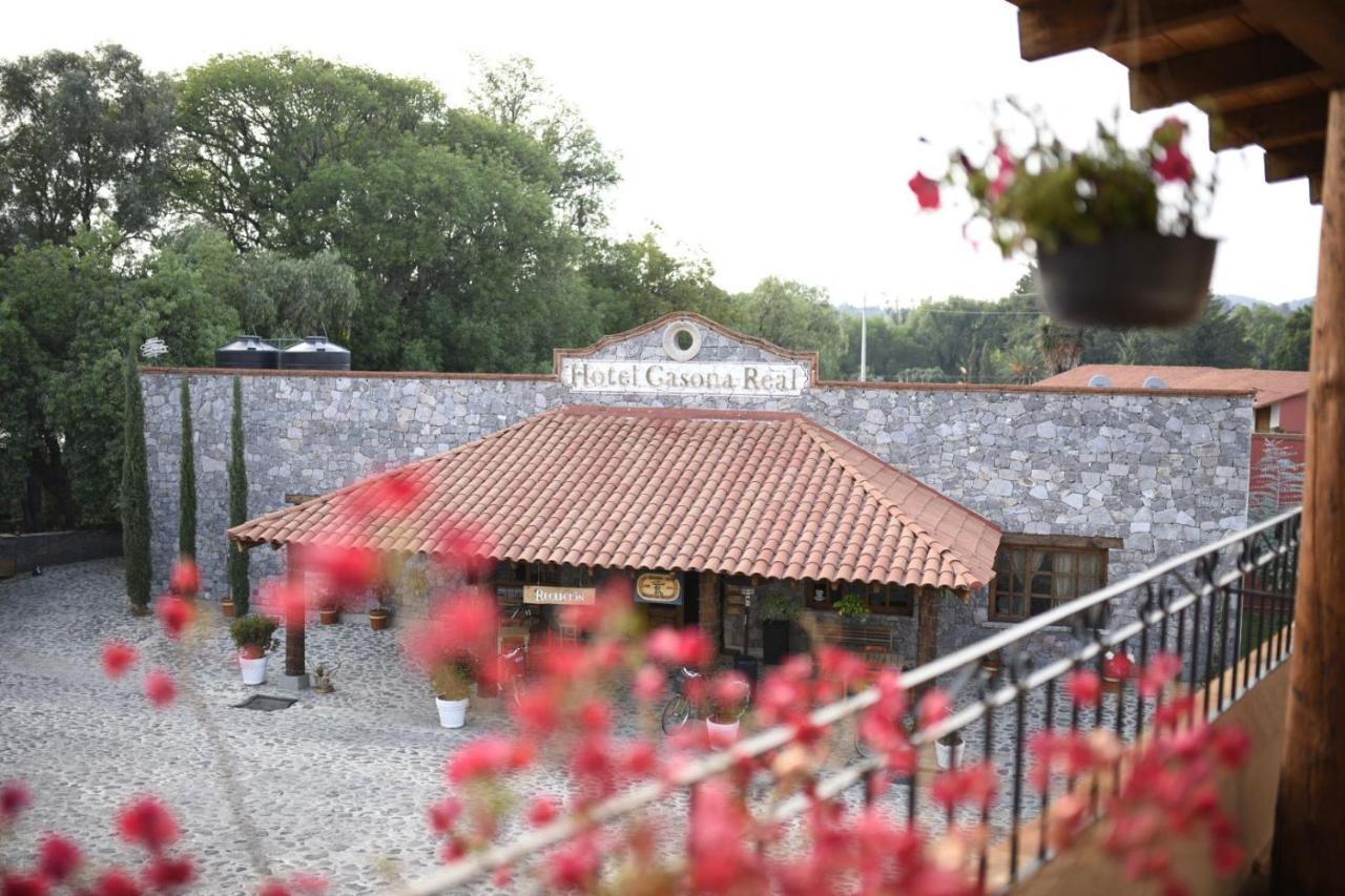 Hotel La Casona Real Huasca de Ocampo Bagian luar foto