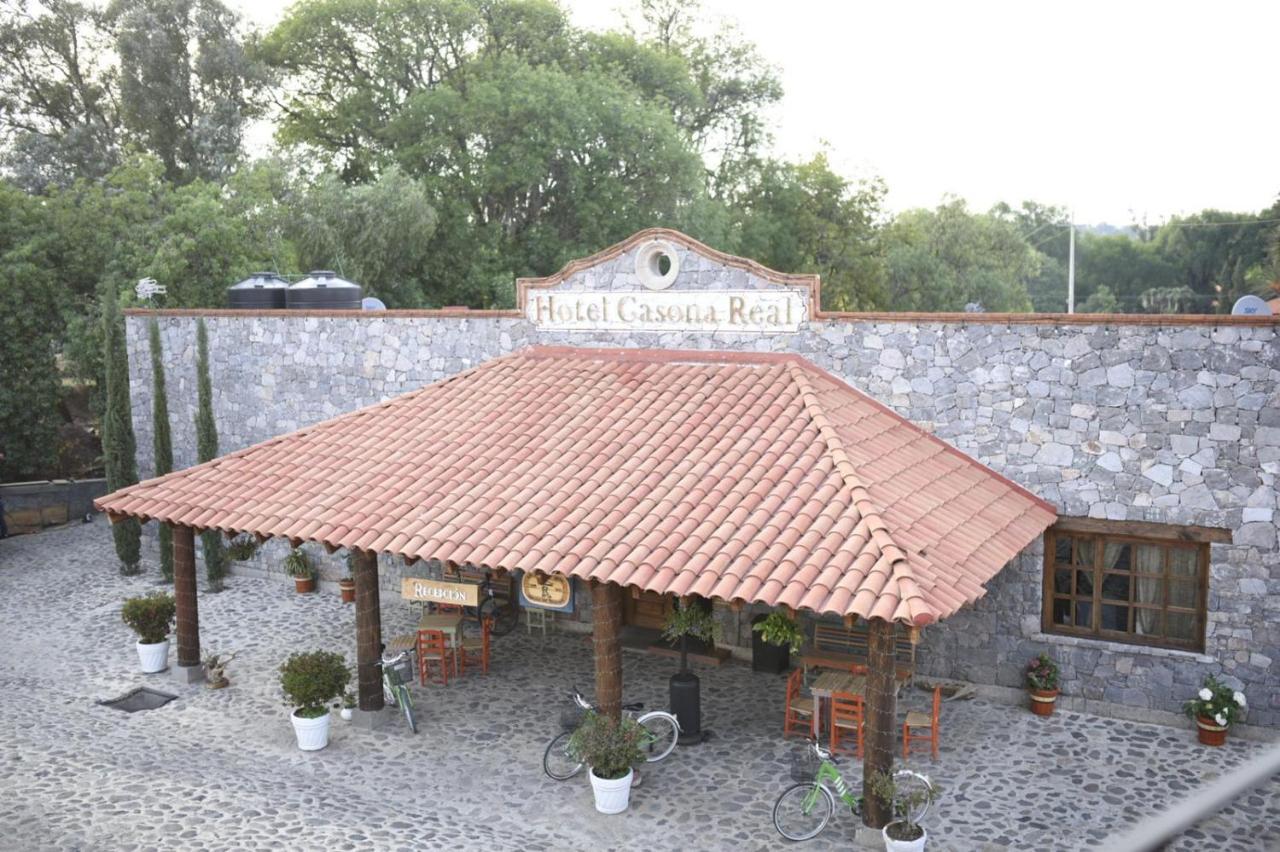 Hotel La Casona Real Huasca de Ocampo Bagian luar foto