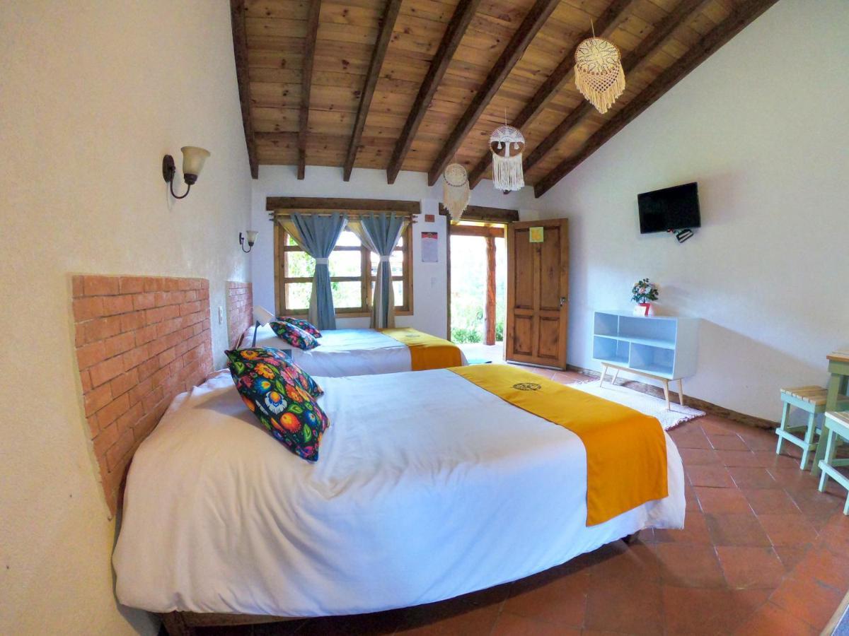 Hotel La Casona Real Huasca de Ocampo Bagian luar foto