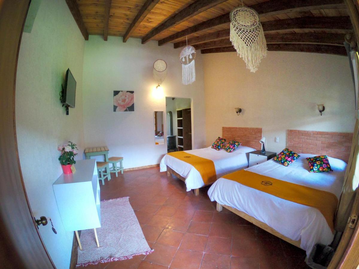 Hotel La Casona Real Huasca de Ocampo Bagian luar foto