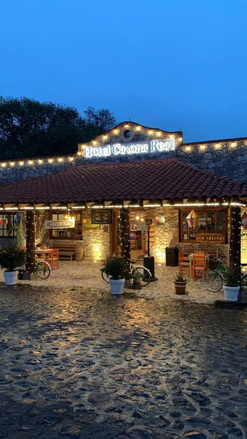 Hotel La Casona Real Huasca de Ocampo Bagian luar foto