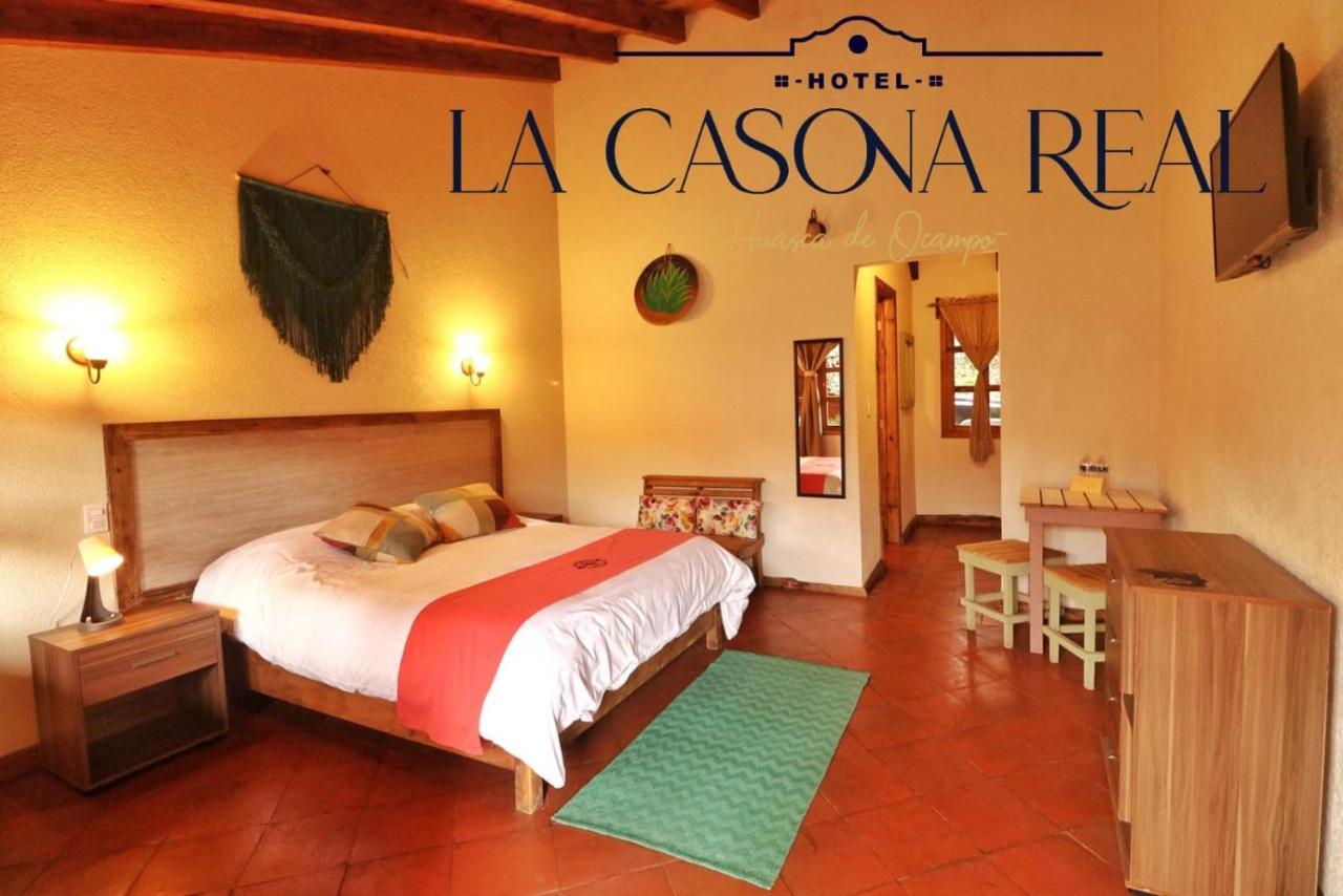 Hotel La Casona Real Huasca de Ocampo Bagian luar foto
