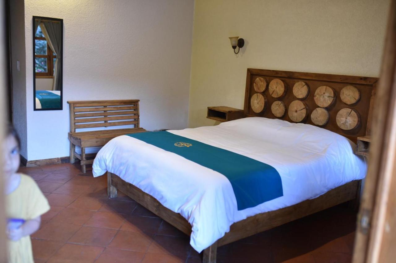 Hotel La Casona Real Huasca de Ocampo Bagian luar foto